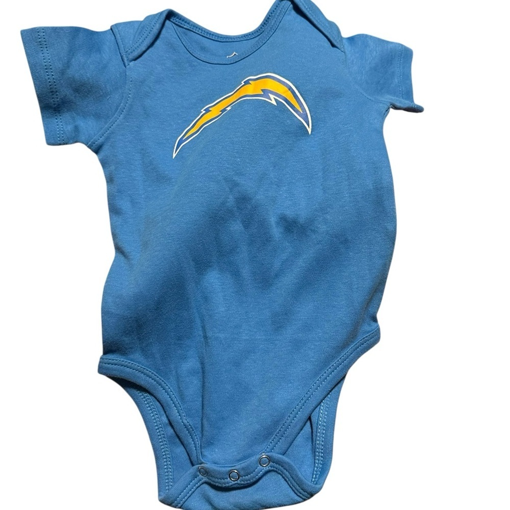 NFL Blue Bodysuit with Yellow Lightning Bolt